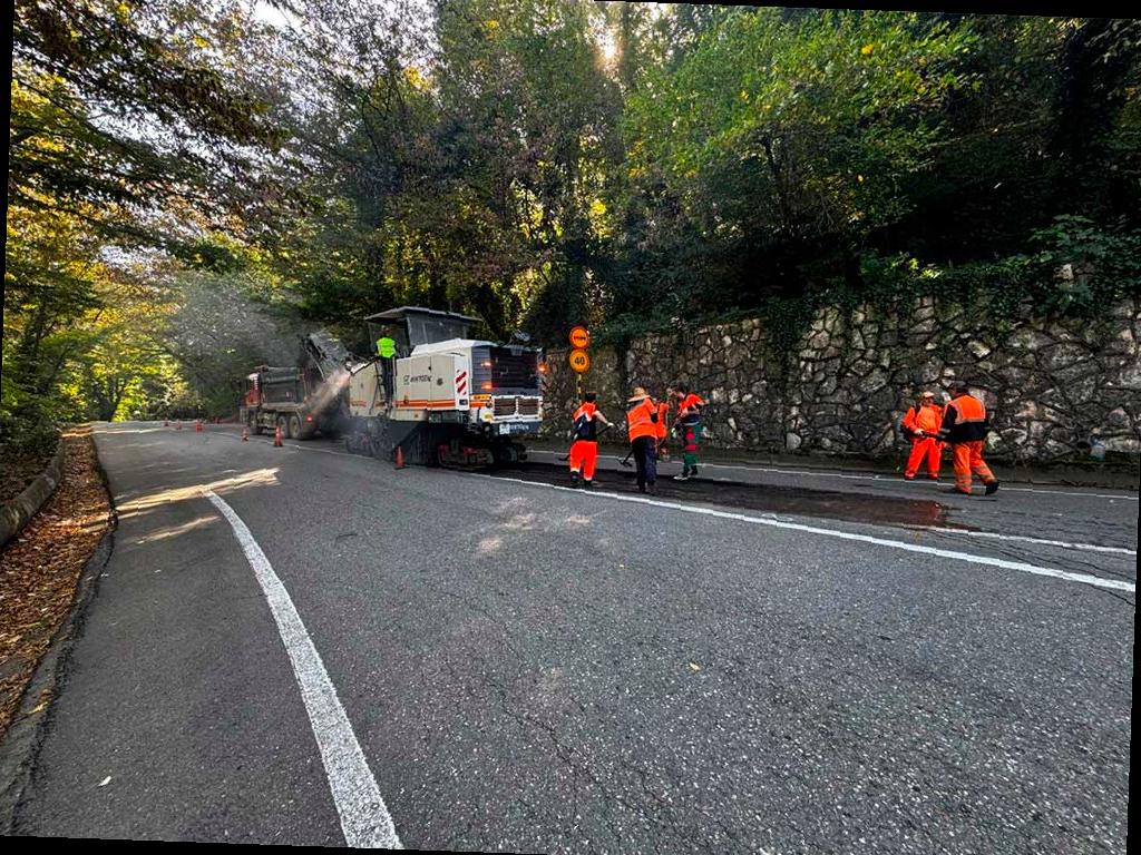Ремонт Новороссийского шоссе начался в Сочи