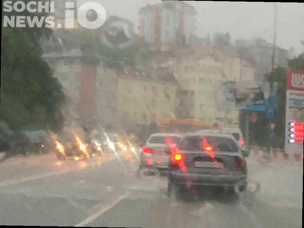 На курорте Сочи ожидаются дожди и грозы