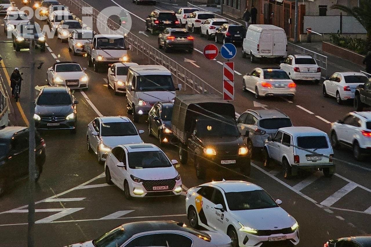 В Сочи планируется временное перекрытие дороги из-за гонок